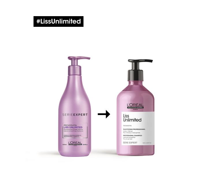 Szampon wyg�adzaj�cy do w�os�w niesfornych Lor�al Professionnel Serie Expert Liss Unlimited - 500 ml