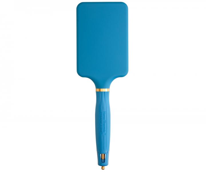 Szczotka do w�os�w Olivia Garden�NanoThermic Paddle Nylon Peacock
